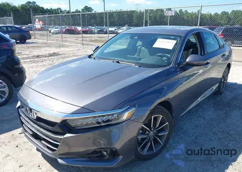 2021 Honda Accord Ex-L из США, поврежденный, VIN 1HGCV1F59MA055197
